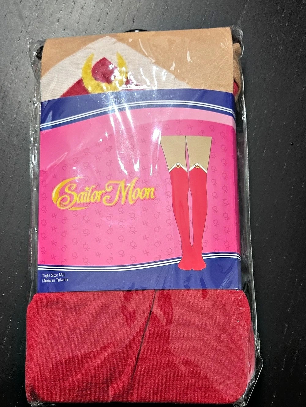 Sailor Moon Women's Pink Tights Size Medium NWT